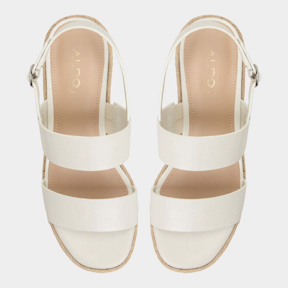 Keoni Open White Women's Platform sandals - Wedge sandal | Aldo sale