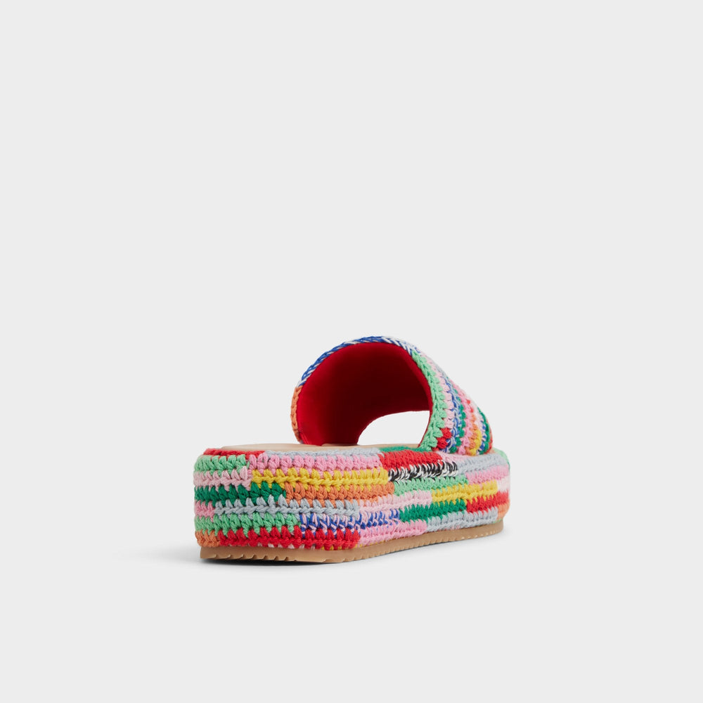 Bohemina Bright Multi Women's Platform sandals - Flatform sandal | Aldo on sale