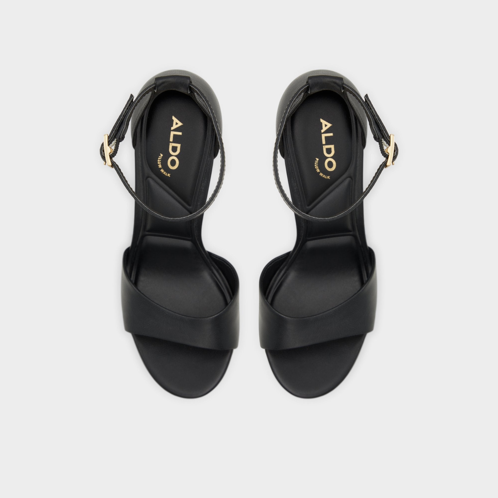 Enaegyn2.0 Black Women's Platform sandals - Strappy heeled sandal, Platform | Aldo for sale