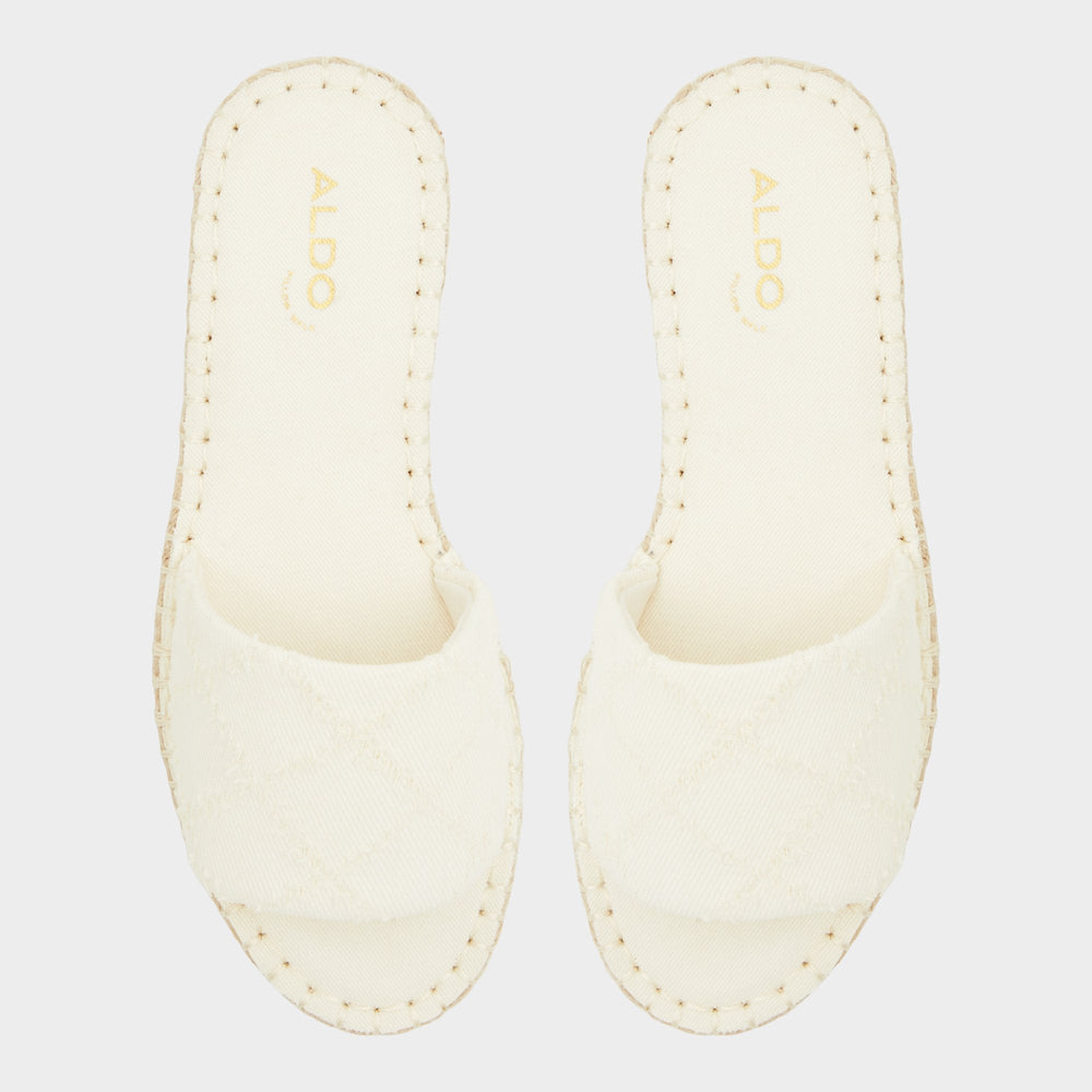 Erireni Open Natural Women's Flats - Slide sandal | Aldo online
