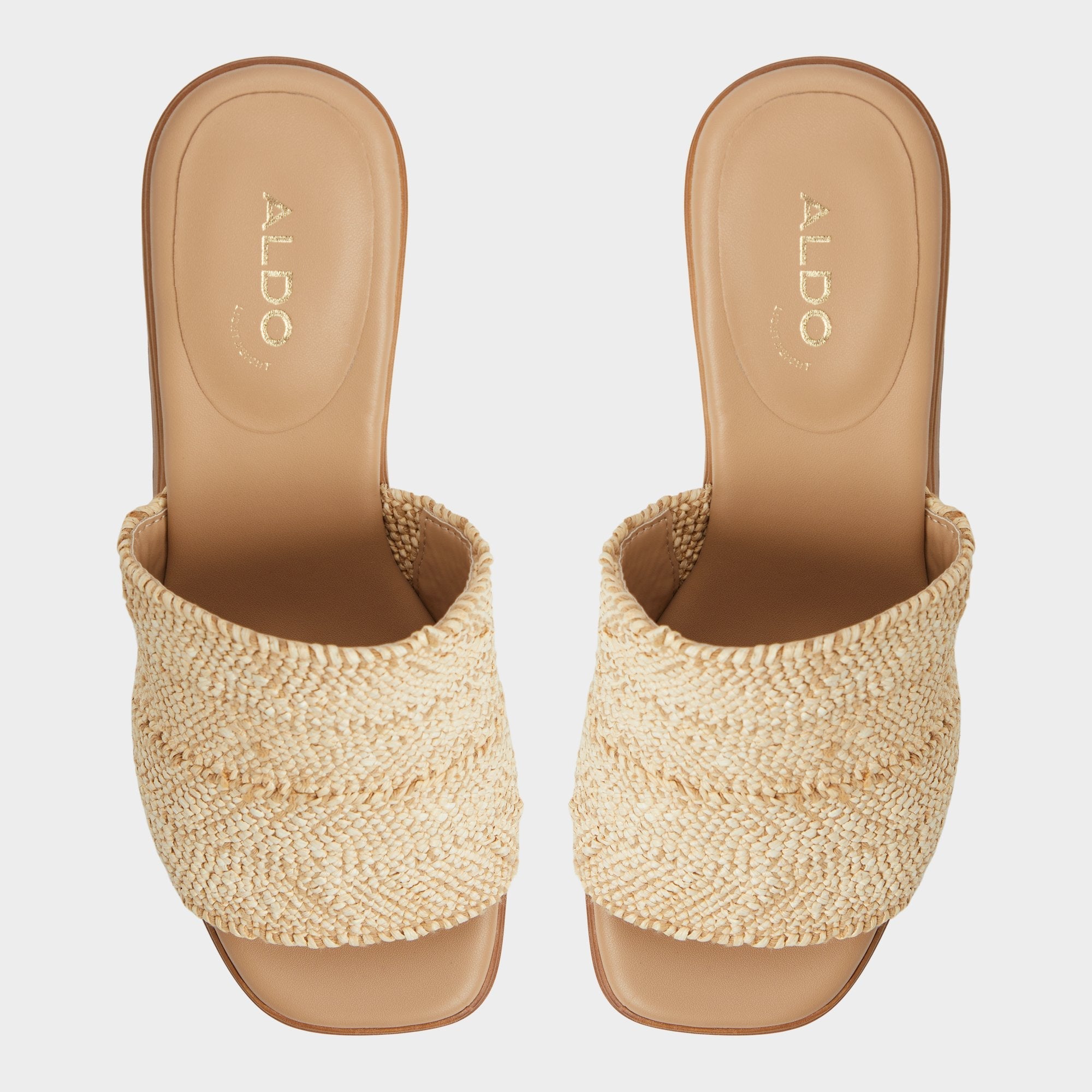 Maysee Natural Women's Platform sandals - Heeled mule, Platform | Aldo outlet