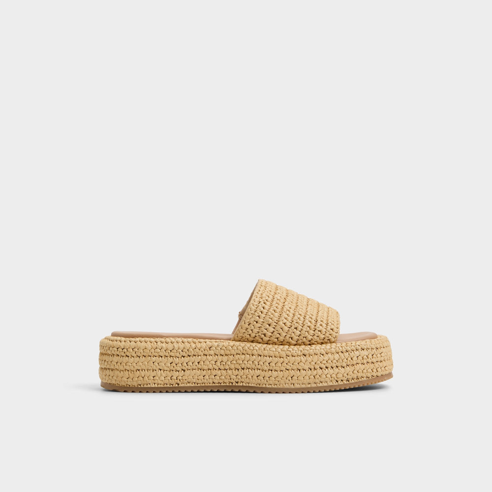 Bohemina Natural Women's Platform sandals - Flatform sandal | Aldo for sale