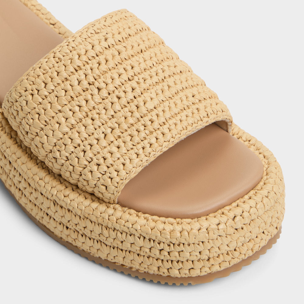 Bohemina Natural Women's Platform sandals - Flatform sandal | Aldo for sale
