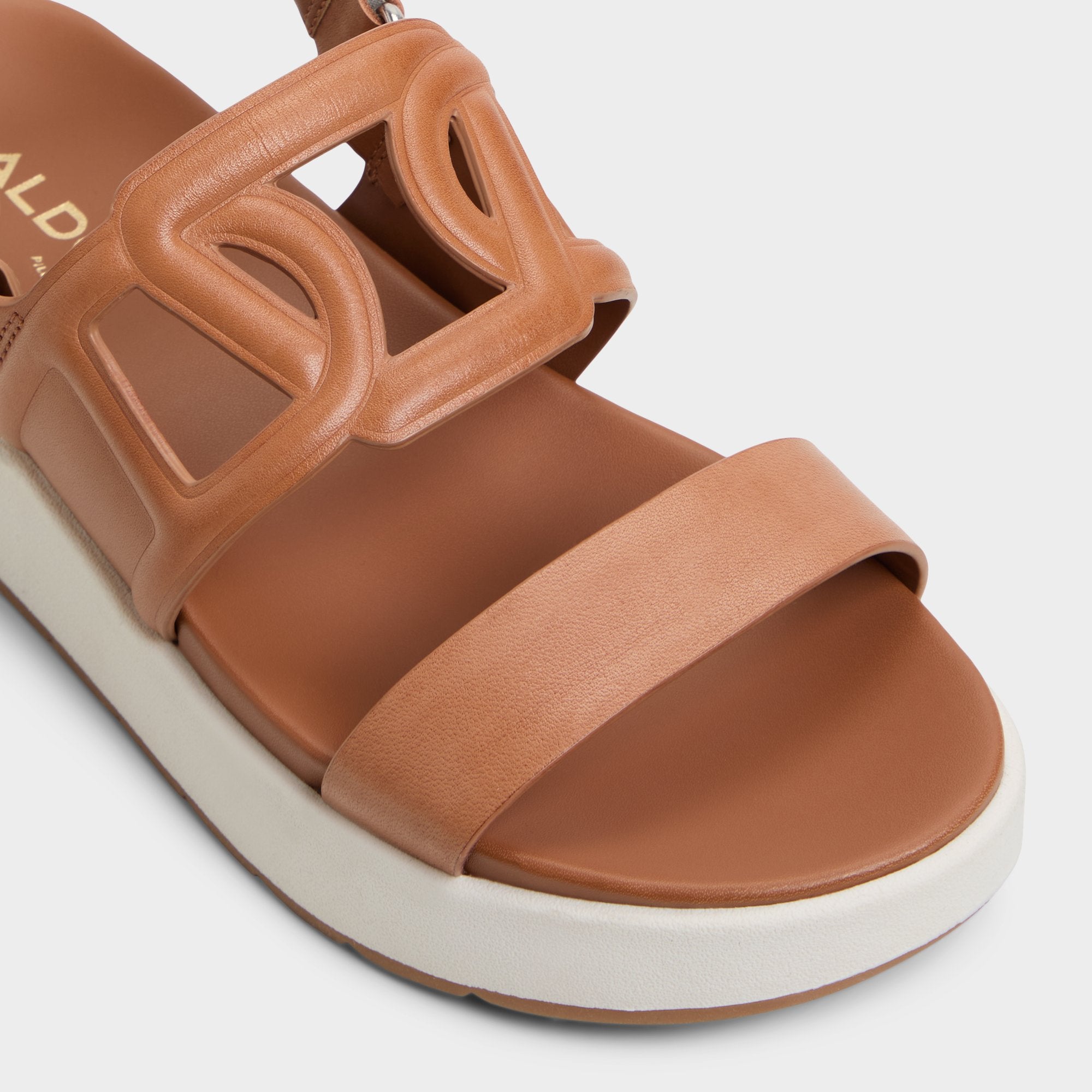 Onuvia Medium Brown Women's Footbed sandals - Footbed sandal, Flatform | Aldo discount