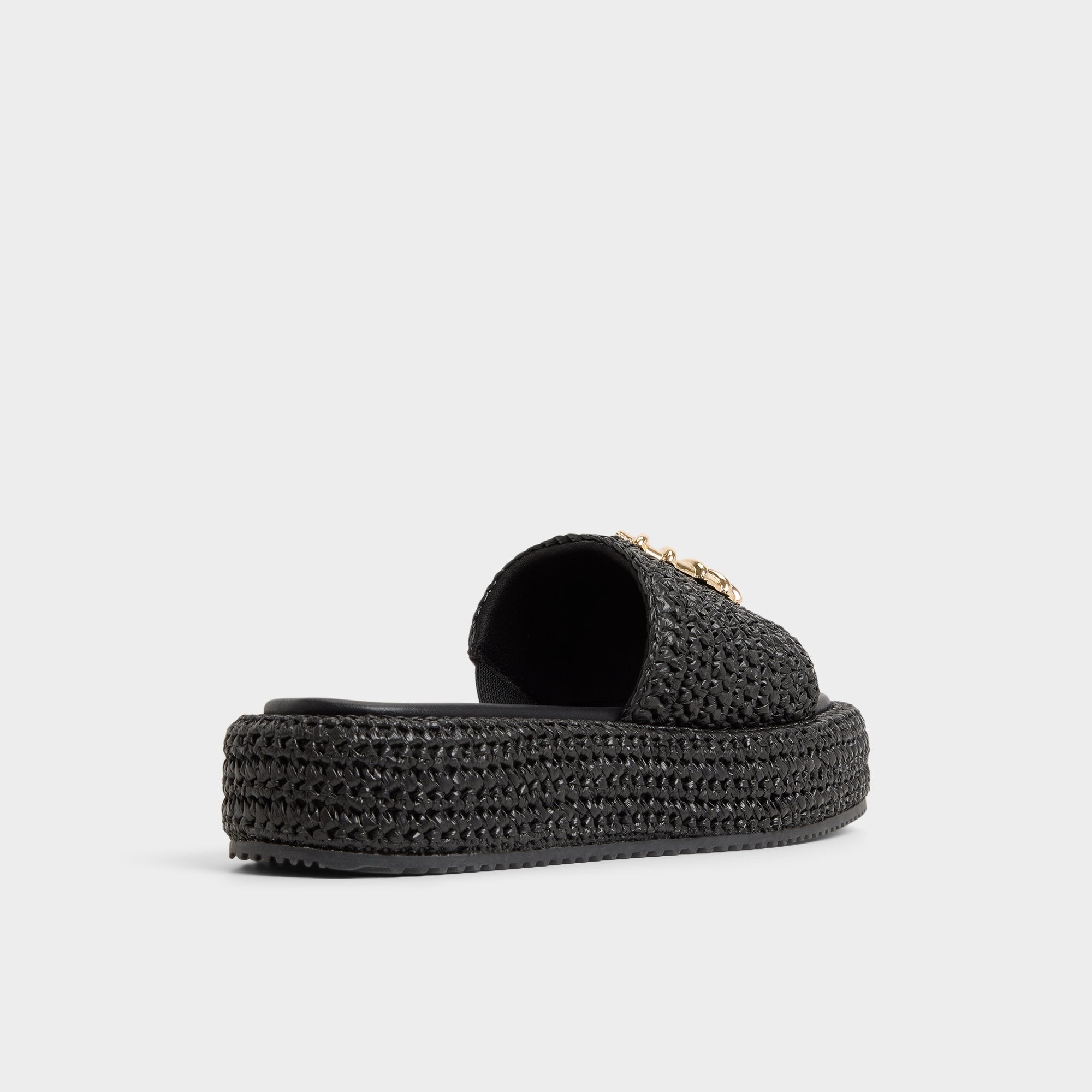 Justbeachy Black Women's Platform sandals - Flatform sandal | Aldo outlet