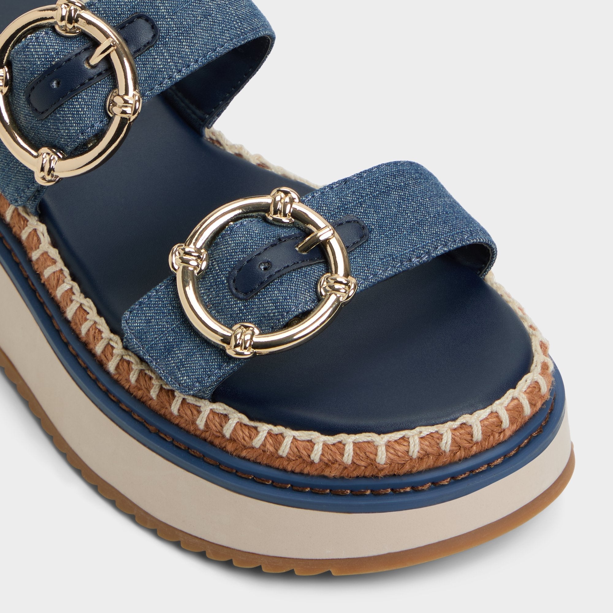 Kaeithien Dark Blue Women's Platform sandals - Slide sandal | Aldo sale