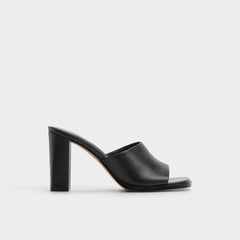 Re in Sophia Black - Heeled mule, Block heel | Aldo discount
