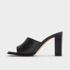 Re in Sophia Black - Heeled mule, Block heel | Aldo discount