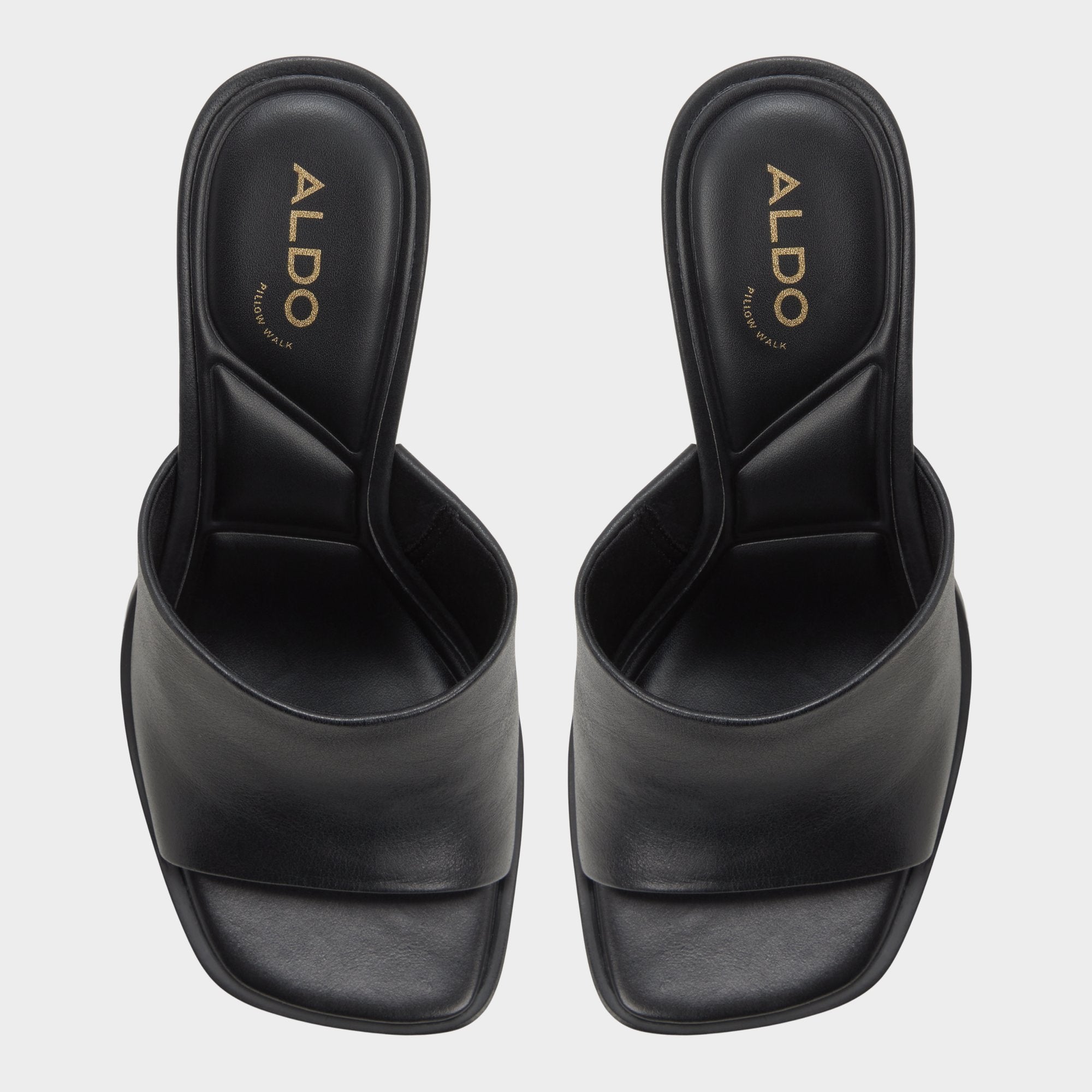 Re in Sophia Black - Heeled mule, Block heel | Aldo discount