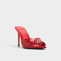 Lovemule in Medium Red - Heeled mule, Stiletto heel | Aldo outlet