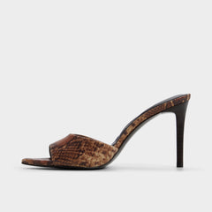 Anniebrilden in Brown Multi 14190598 - Heeled mule, Stiletto heel | Aldo online