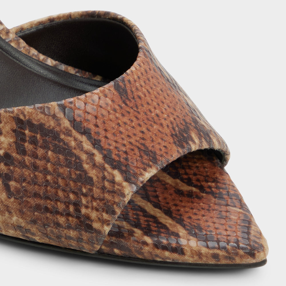 Anniebrilden in Brown Multi 14190598 - Heeled mule, Stiletto heel | Aldo online