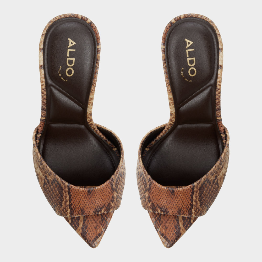 Anniebrilden in Brown Multi 14190598 - Heeled mule, Stiletto heel | Aldo online
