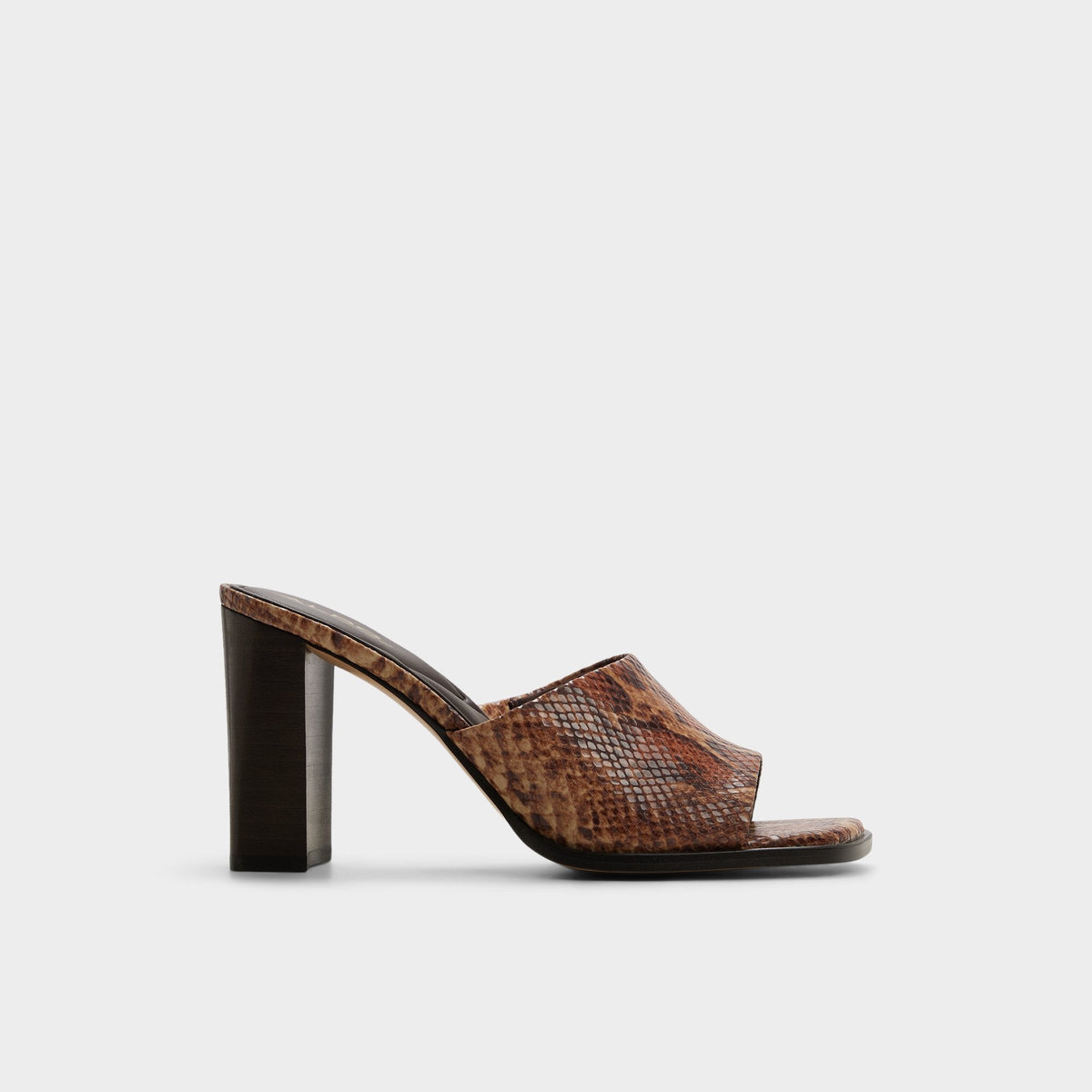 Re in Sophia Brown Multi14190695 - Heeled mule, Block heel | Aldo discount