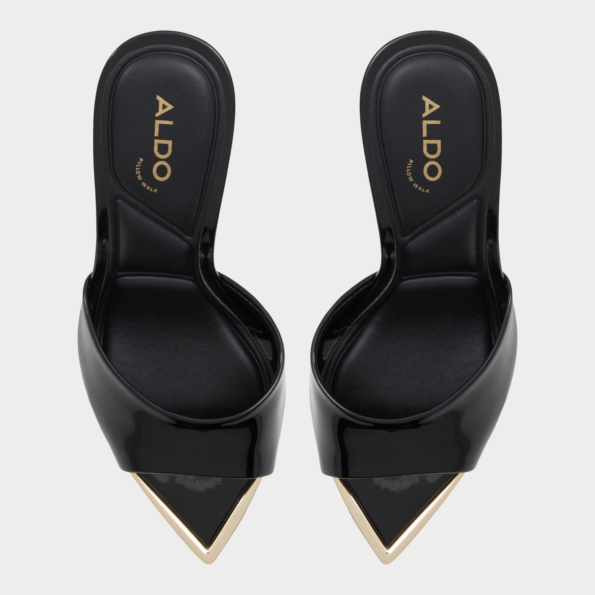 Anniebrilden Black Women's Heeled mules - Heeled mule, Stiletto heel | Aldo outlet