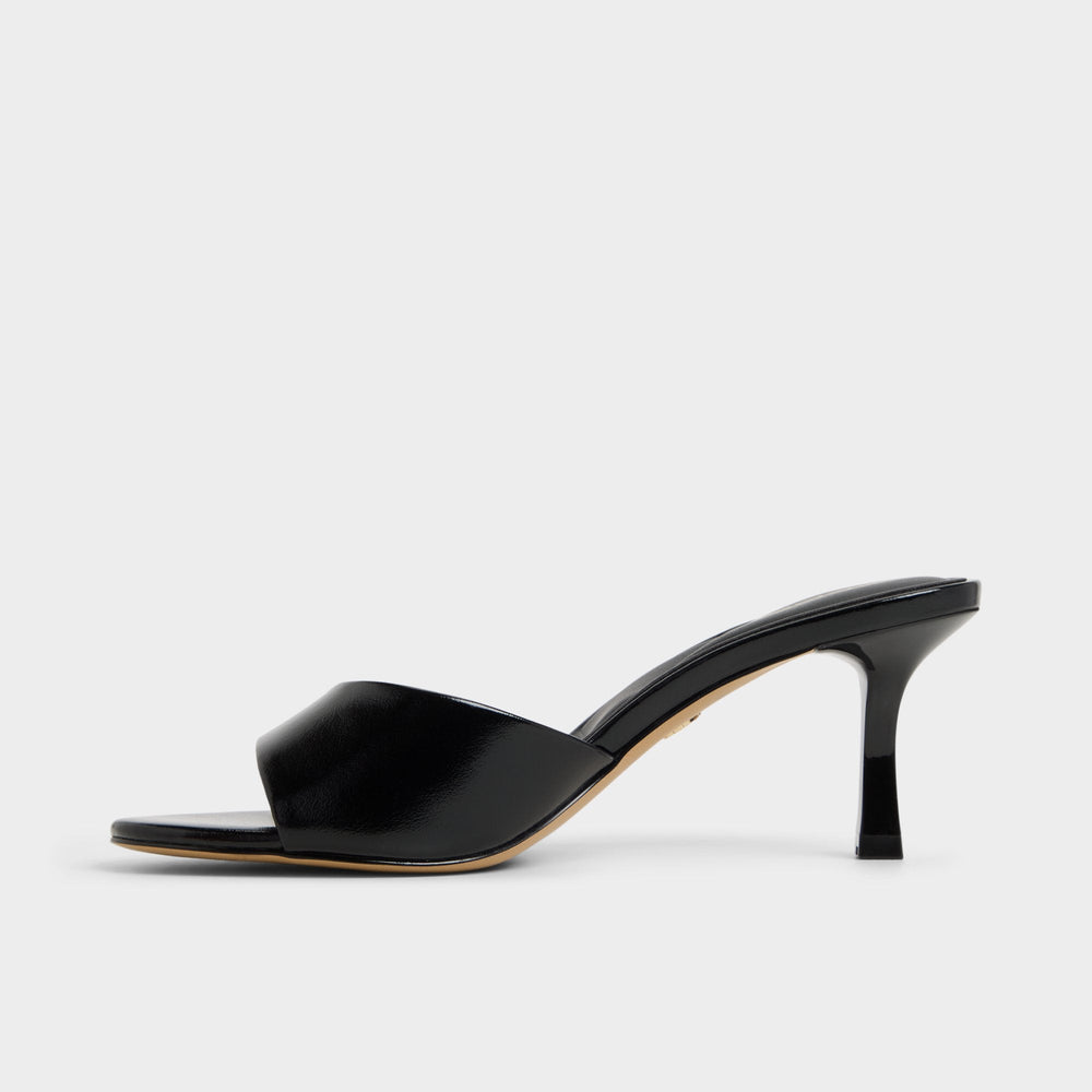 Annaberaen in Black - Heeled mule, Stiletto heel | Aldo sale