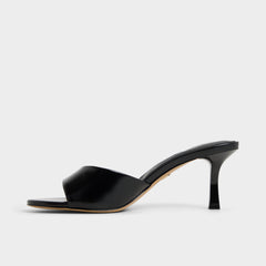 Annaberaen in Black - Heeled mule, Stiletto heel | Aldo sale