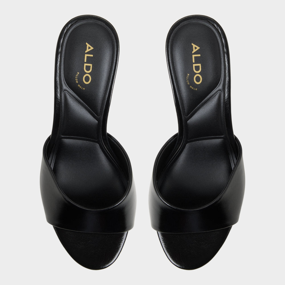 Annaberaen in Black - Heeled mule, Stiletto heel | Aldo sale