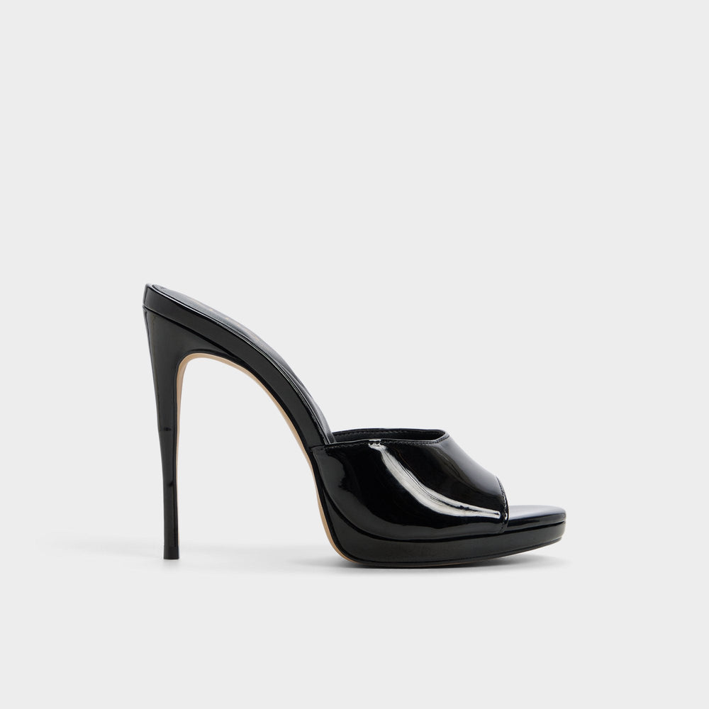 Rivieraa in Black - Heeled mule, Platform | Aldo discount