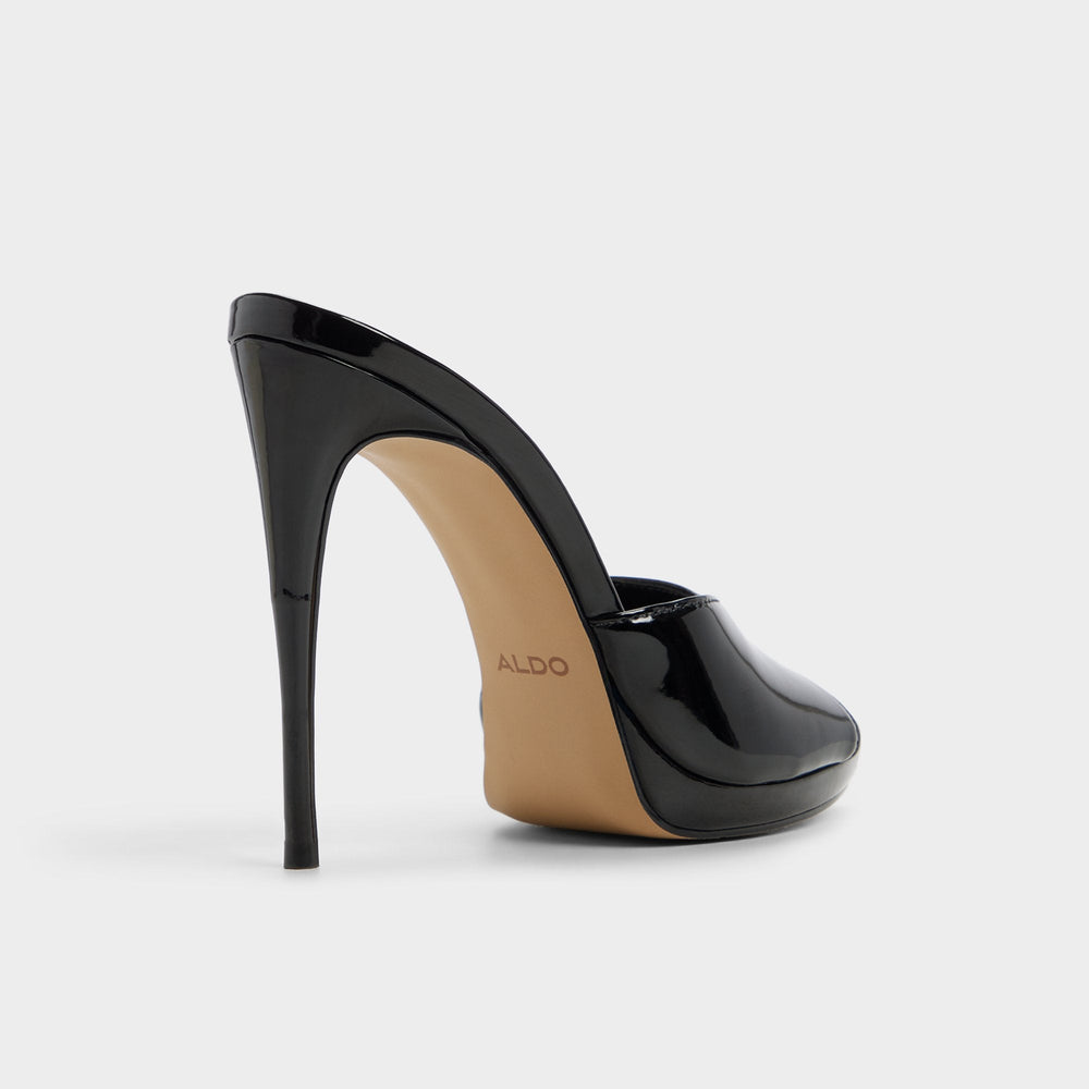 Rivieraa in Black - Heeled mule, Platform | Aldo discount