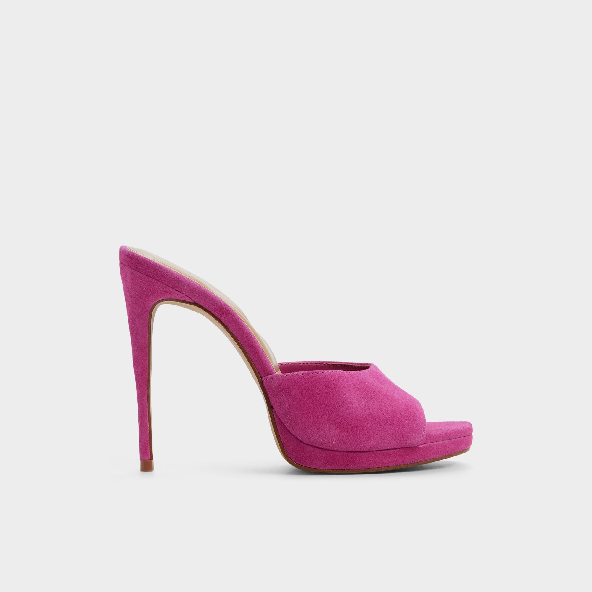 Rivieraa in Dark Pink - Heeled mule, Platform | Aldo outlet