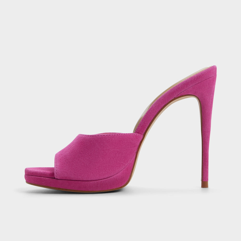 Rivieraa in Dark Pink - Heeled mule, Platform | Aldo outlet
