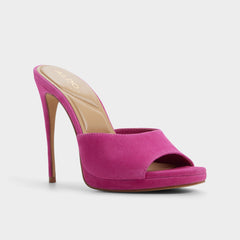 Rivieraa in Dark Pink - Heeled mule, Platform | Aldo outlet