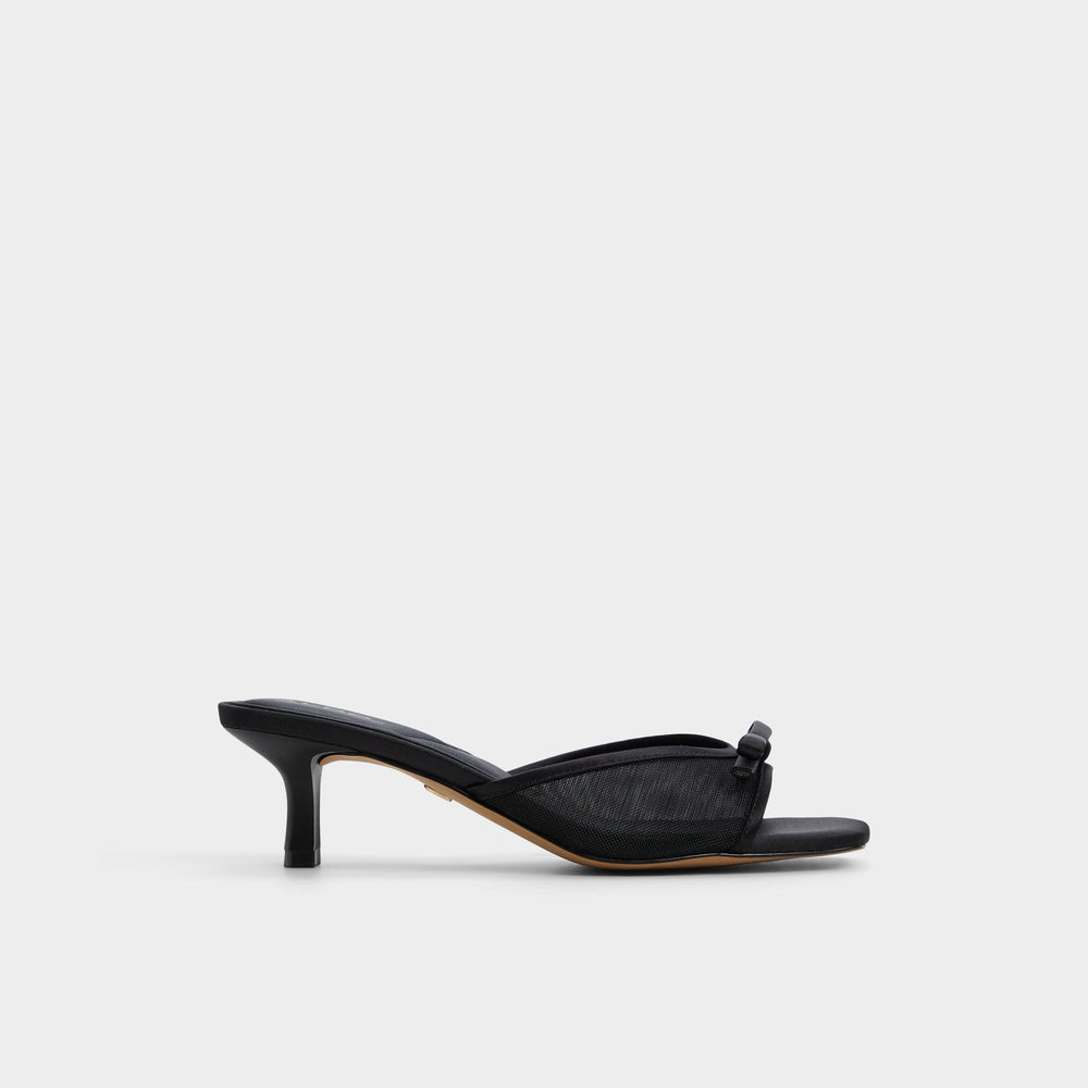 Begoniaa Black Women's Heeled mules - Heeled mule, Kitten heel | Aldo sale