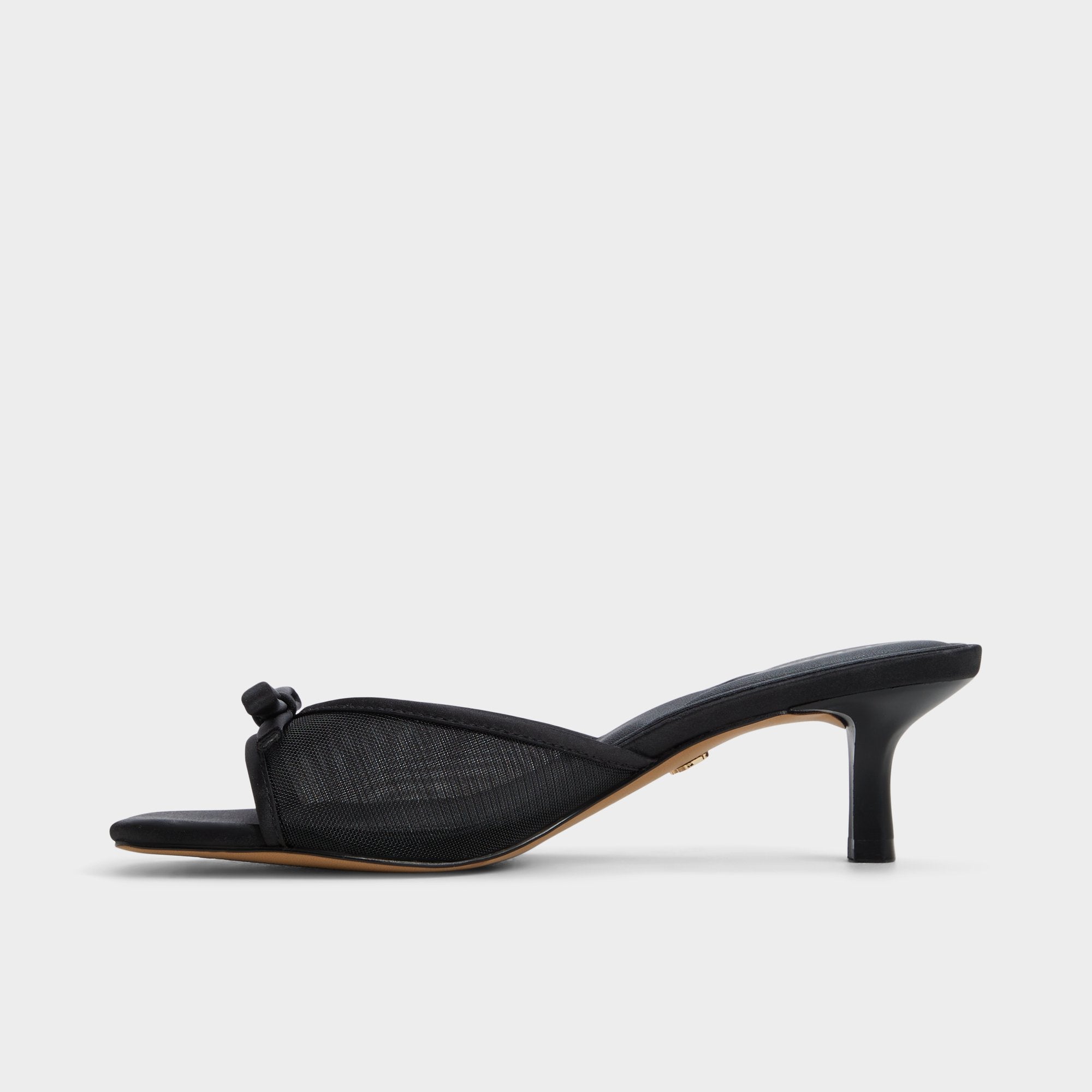 Begoniaa Black Women's Heeled mules - Heeled mule, Kitten heel | Aldo sale