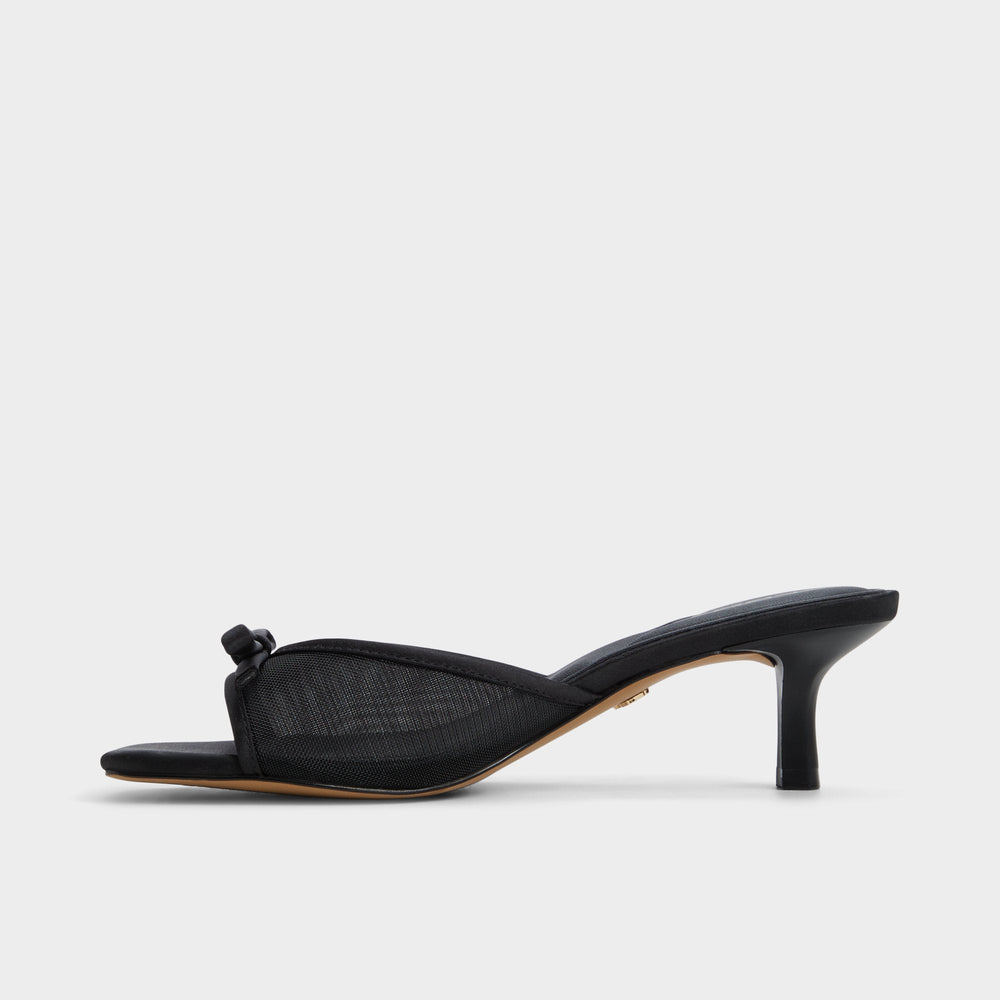 Begoniaa Black Women's Heeled mules - Heeled mule, Kitten heel | Aldo sale