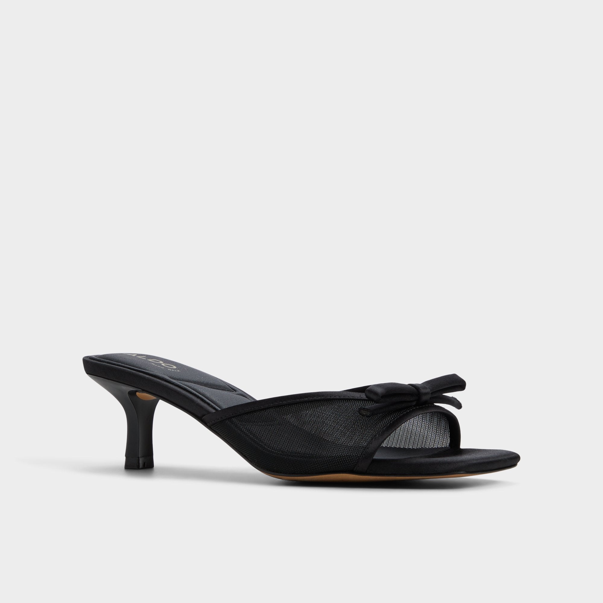 Begoniaa Black Women's Heeled mules - Heeled mule, Kitten heel | Aldo sale