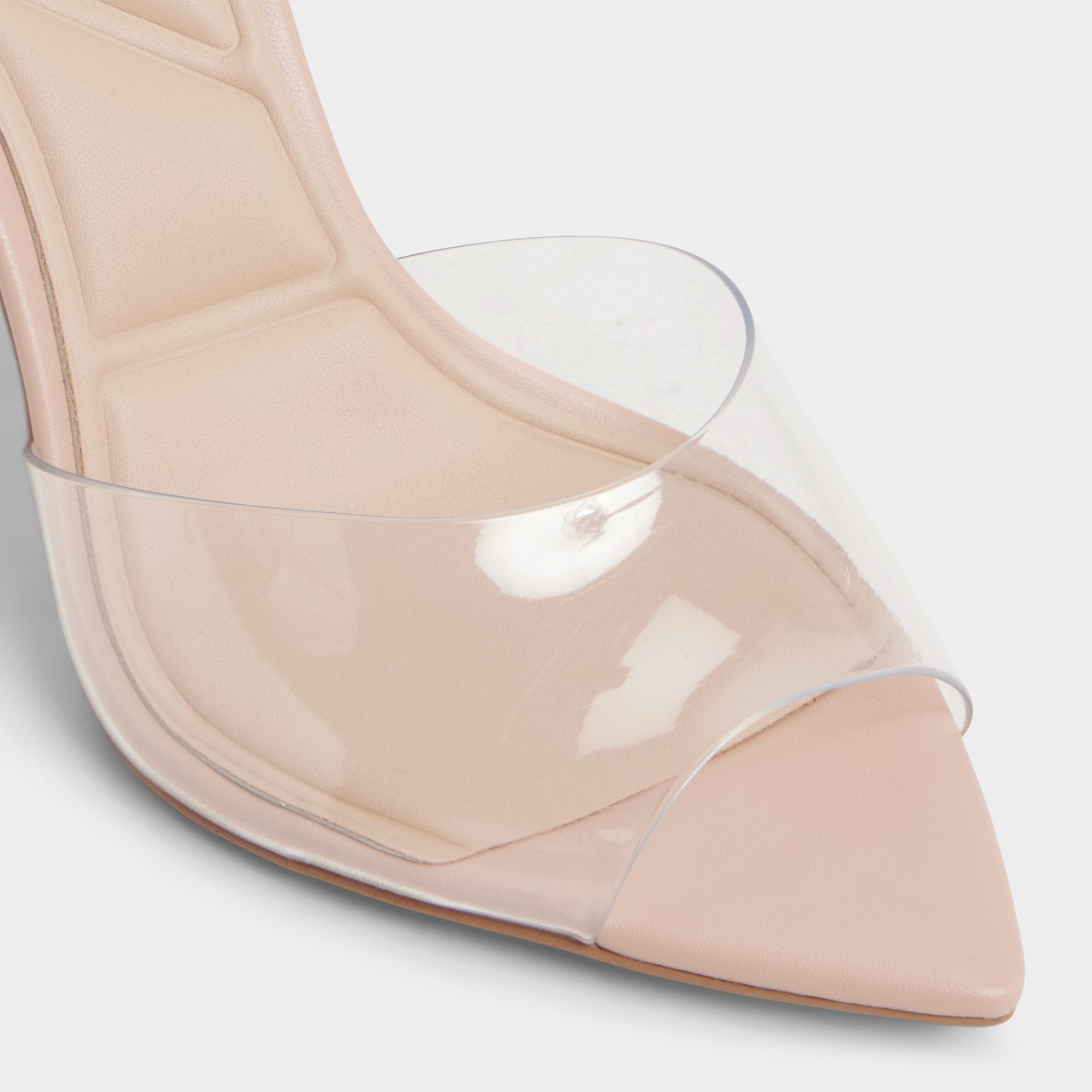 Anitabrilden Beige Women's Mule slides - Heeled mule, Stiletto heel | Aldo outlet