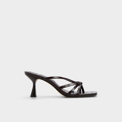 Lumera in Dark Brown - Heeled mule, Stiletto heel | Aldo sale