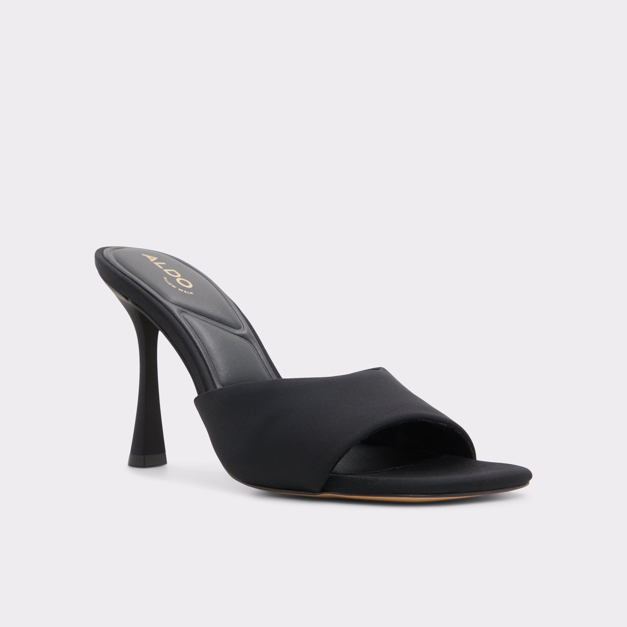 Evadalia Black Women's Heeled mules - Heeled mule, Stiletto heel | Aldo on sale