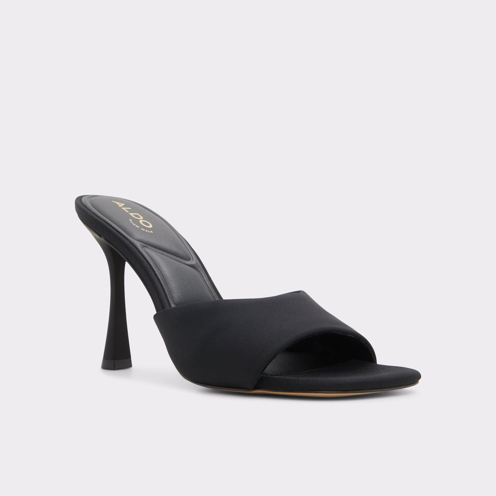 Evadalia Black Women's Heeled mules - Heeled mule, Stiletto heel | Aldo on sale