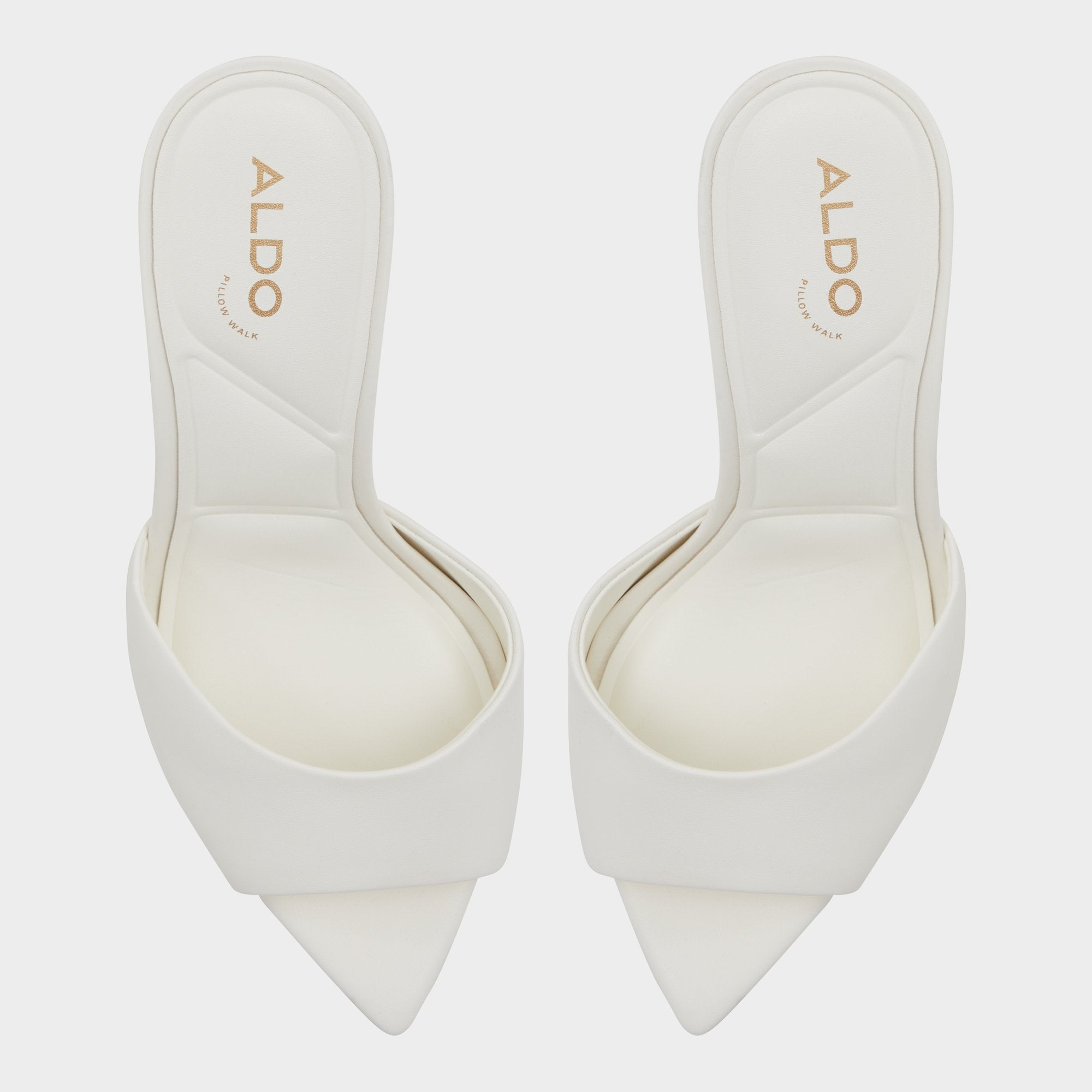 Anniebrilden White Women's Heeled mules - Heeled mule, Stiletto heel | Aldo outlet