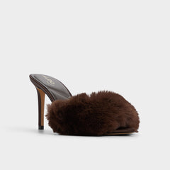 Anniebrilden in Dark Brown 14163209 - Heeled mule, Stiletto heel | Aldo sale