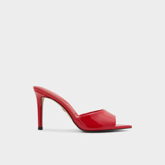 Anniebrilden Red Women's Heeled mules - Heeled mule, Stiletto heel | Aldo on sale