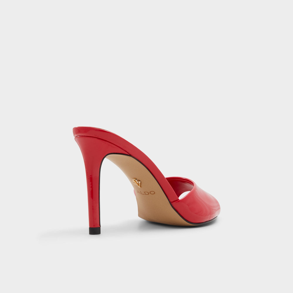 Anniebrilden Red Women's Heeled mules - Heeled mule, Stiletto heel | Aldo on sale