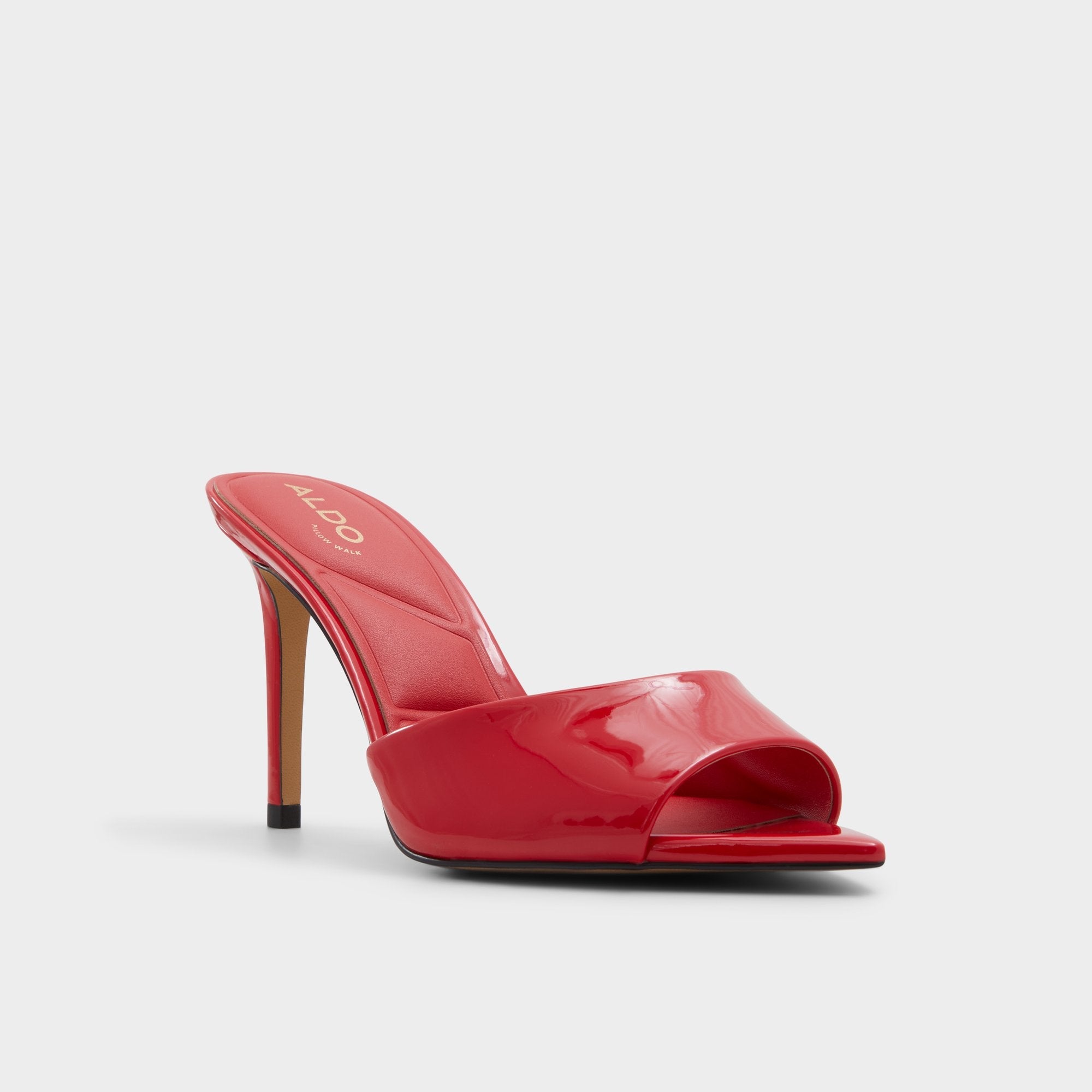 Anniebrilden Red Women's Heeled mules - Heeled mule, Stiletto heel | Aldo on sale