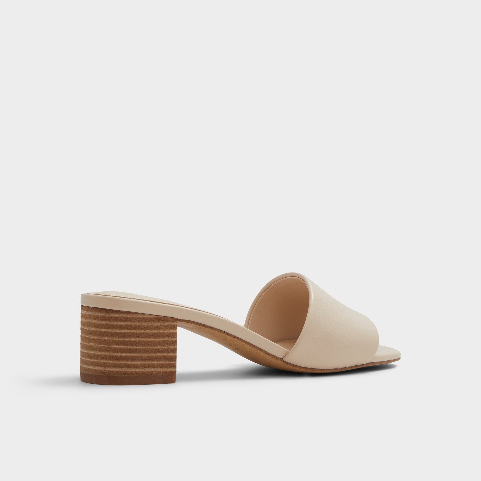 Claudina Other Beige Women's Block heels - Heeled mule, Block heel | Aldo online