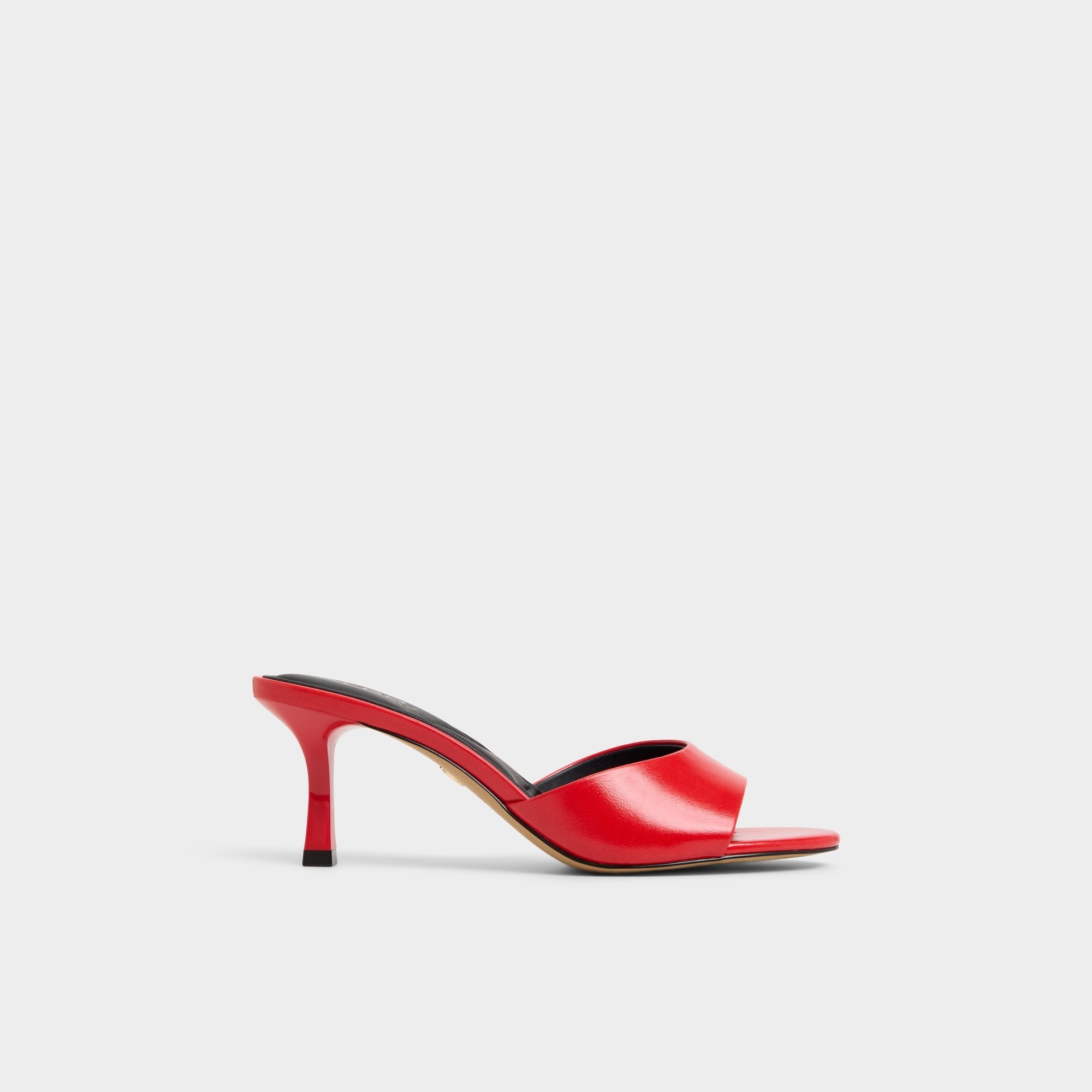 Annaberaen in Bright Red - Heeled mule, Stiletto heel | Aldo outlet