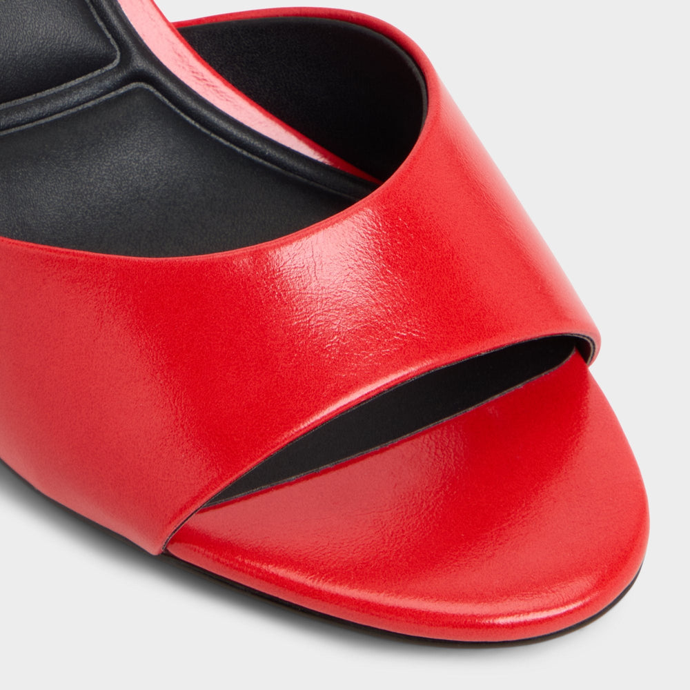 Annaberaen in Bright Red - Heeled mule, Stiletto heel | Aldo outlet