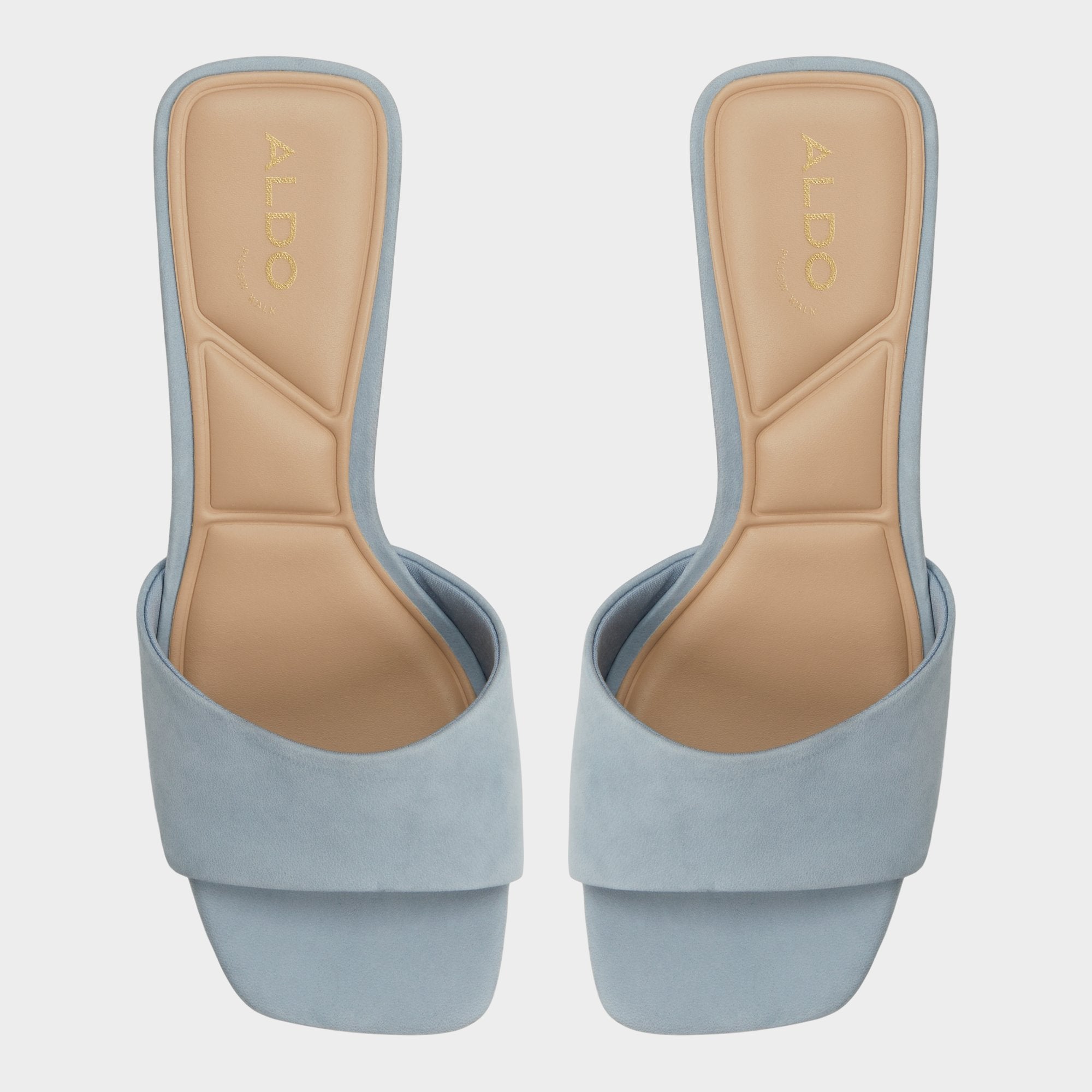 Tisha Other Blue Women's Heeled mules - Heeled mule, Block heel | Aldo sale