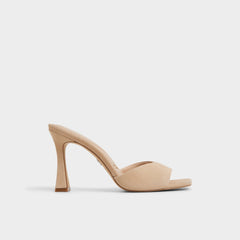 Jennifer in Medium Beige - Heeled mule, Stiletto heel | Aldo on sale