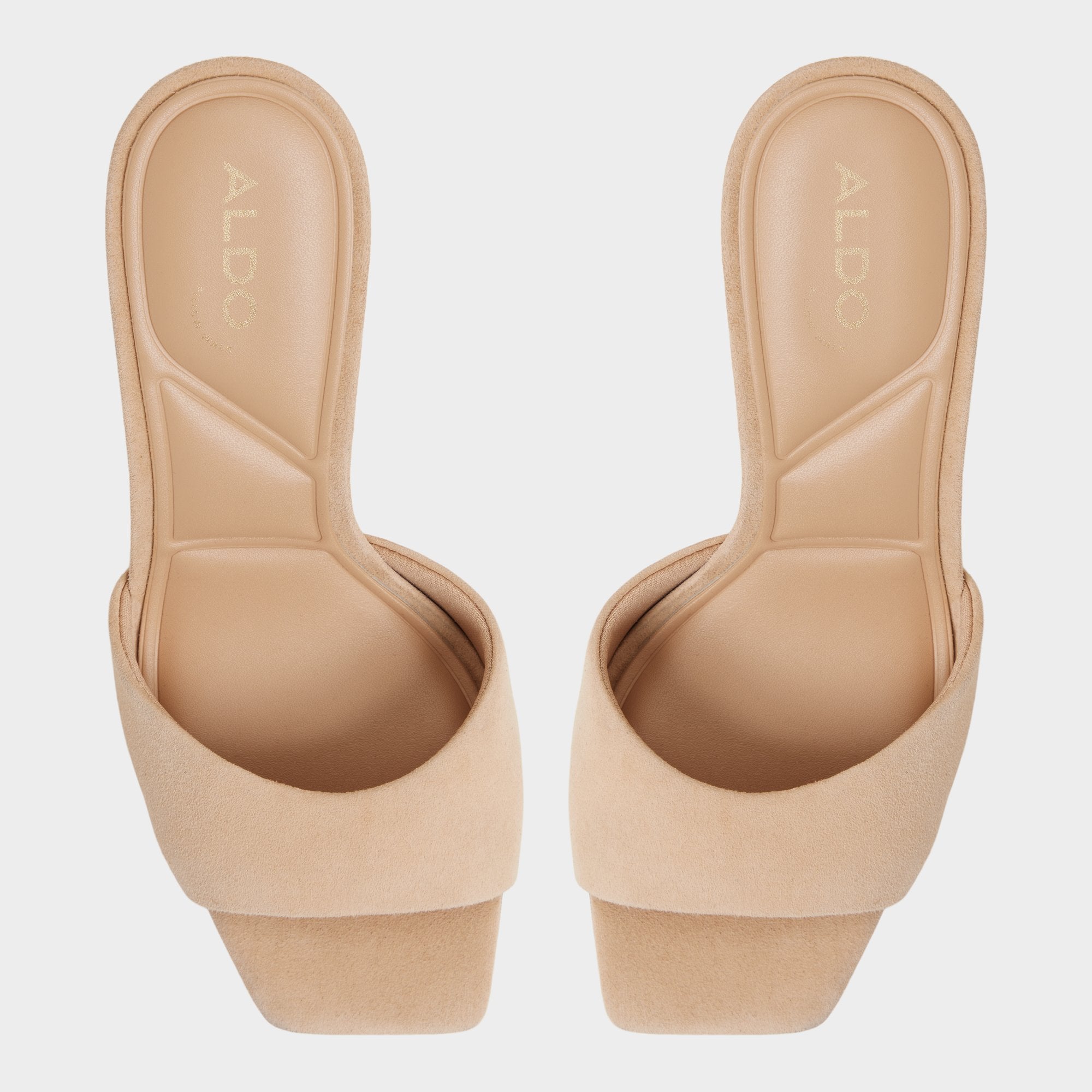 Jennifer in Medium Beige - Heeled mule, Stiletto heel | Aldo on sale