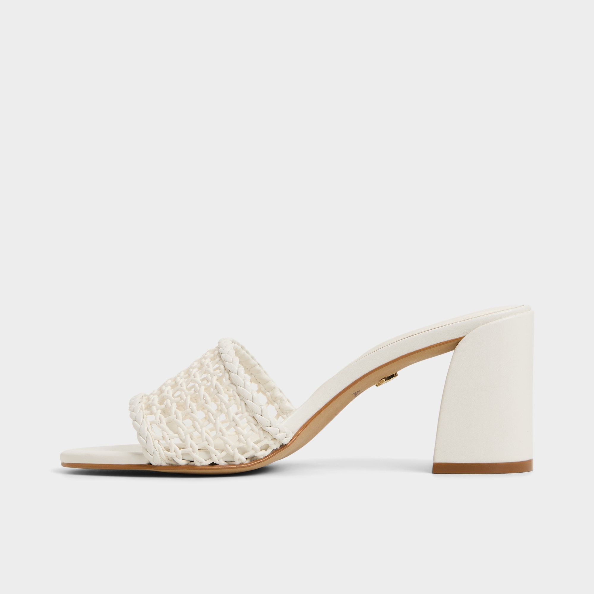 Beachdate White/Bone Women's Block heels - Heeled mule, Block heel | Aldo for sale