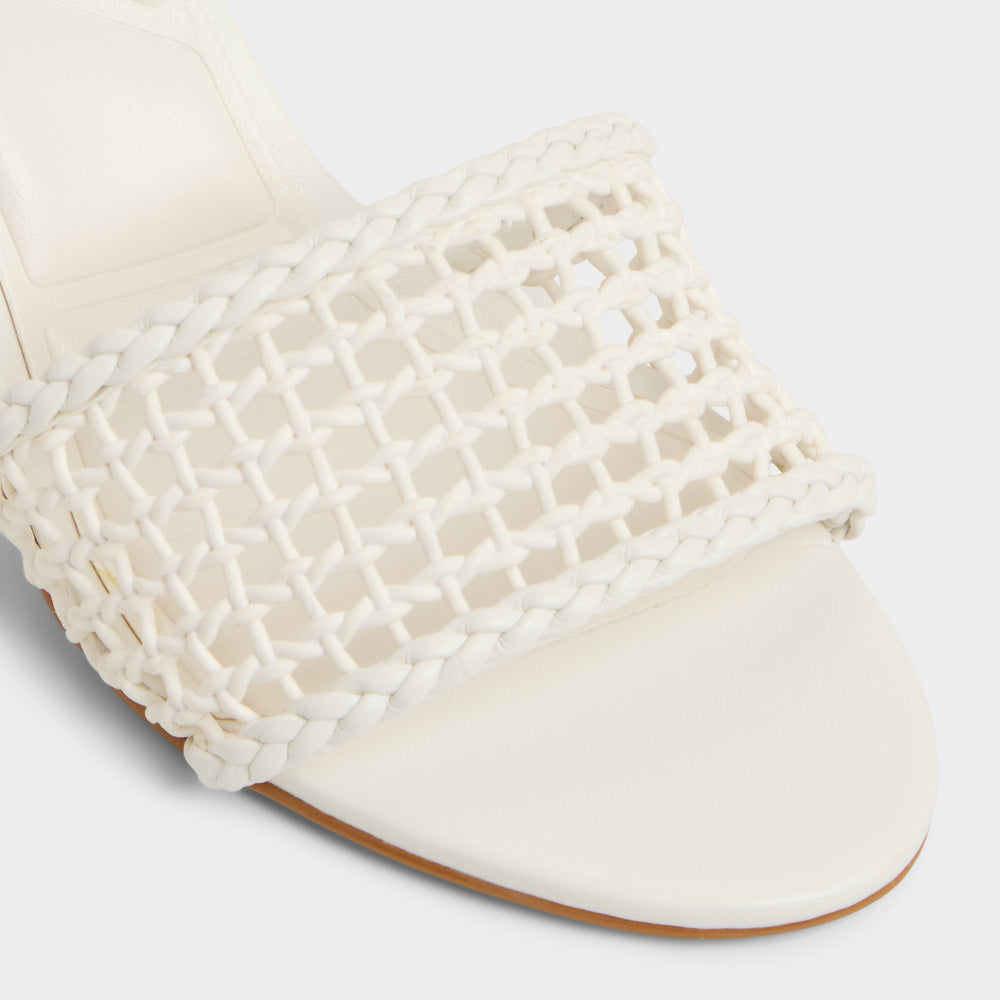 Beachdate White/Bone Women's Block heels - Heeled mule, Block heel | Aldo for sale