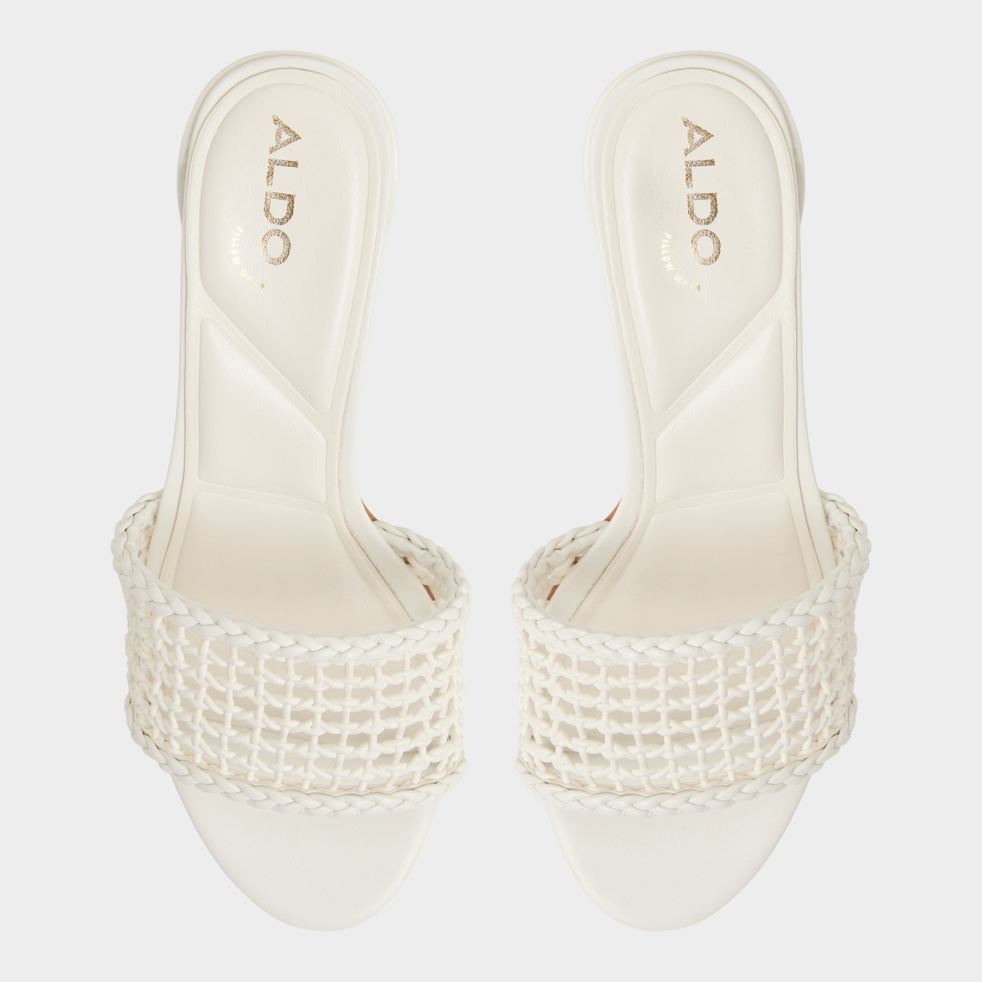 Beachdate White/Bone Women's Block heels - Heeled mule, Block heel | Aldo for sale