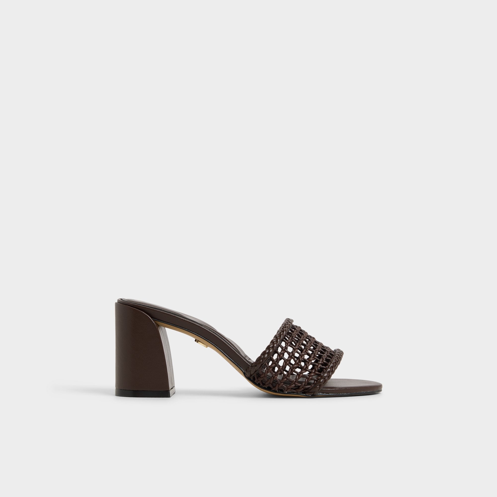 Beachdate Dark Brown Women's Block heels - Heeled mule, Block heel | Aldo online